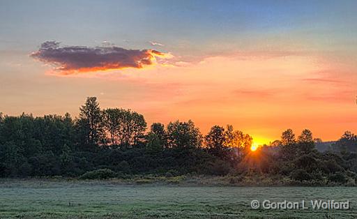 Cloud At Sunrise_26036-9.jpg - Photographed near Rosedale, Ontario, Canada.